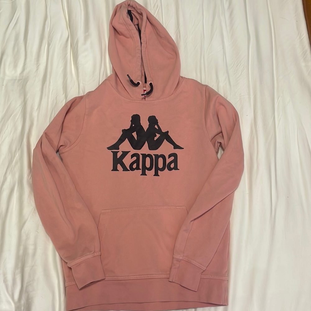 3/$50 Pink kappa hoodie small